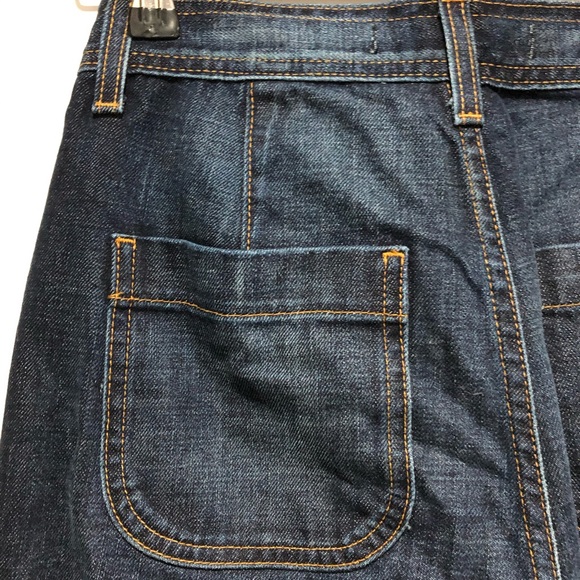 Nasty Gal Raw Hem High Rise Wide Leg Jeans Size 26 - Picture 4 of 7